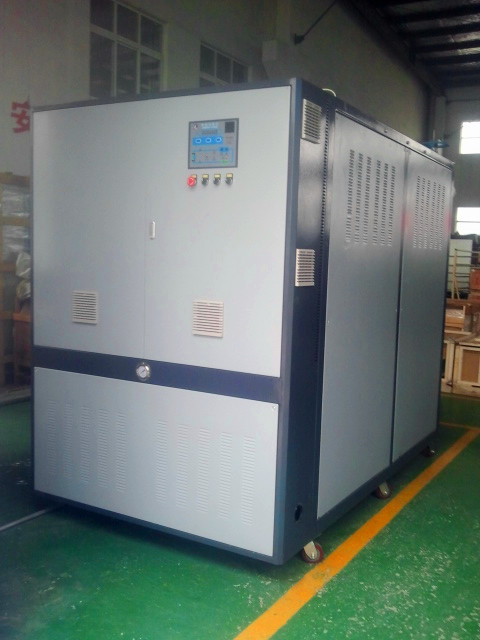 大型油加熱器，350度高溫模溫機，油電加熱設備